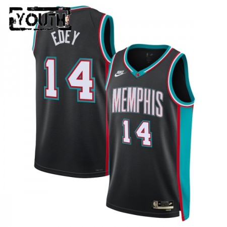 Dres Memphis Grizzlies Zach Edey Nike 2025-26 Classic Edition Crno Swingman - Dječji